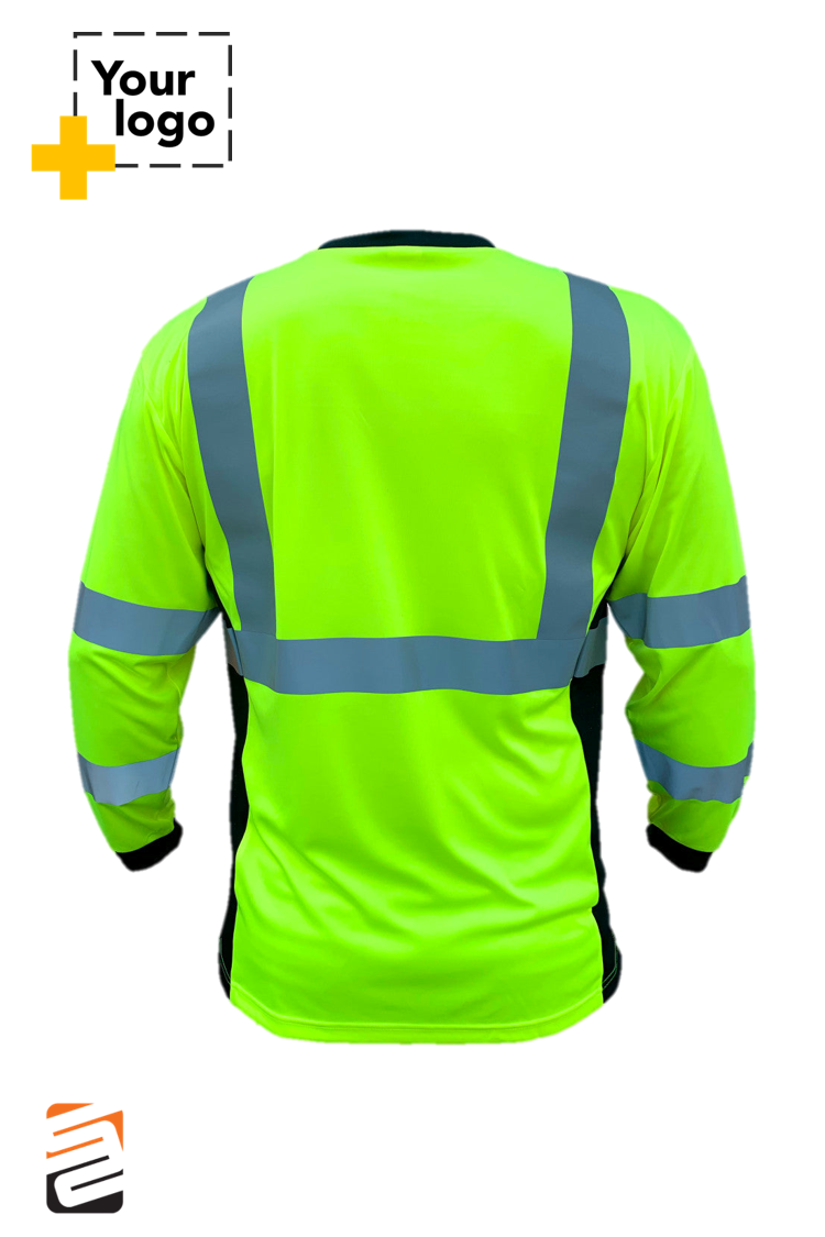 Cooling Performance Long Sleeve Class 3 - Type-R - Safety Shirt
