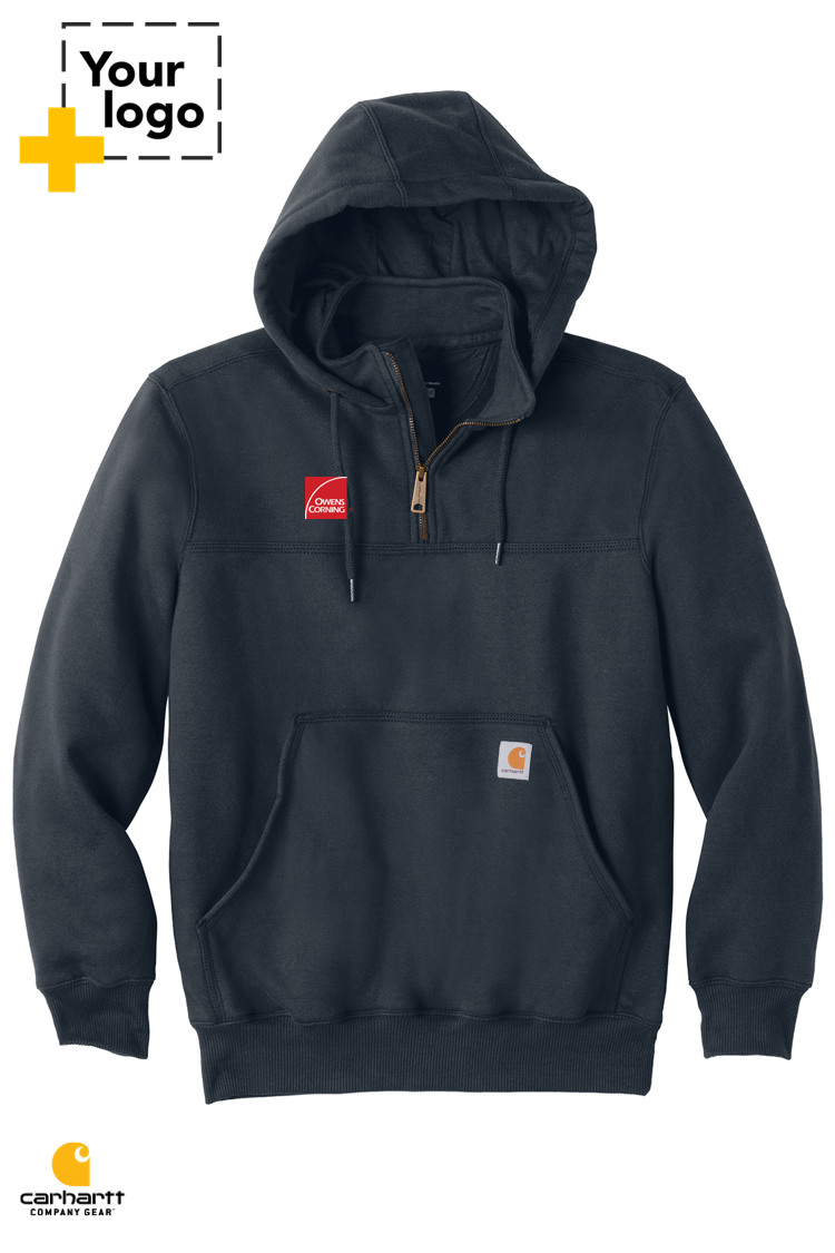 Carhartt® Rain Defender® Paxton Heavyweight Hooded Zip Mock Sweatshirt