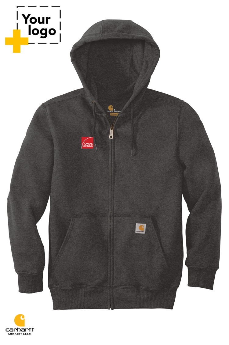 Carhartt® Rain Defender® Paxton Heavyweight Hooded Zip-Front Sweatshirt