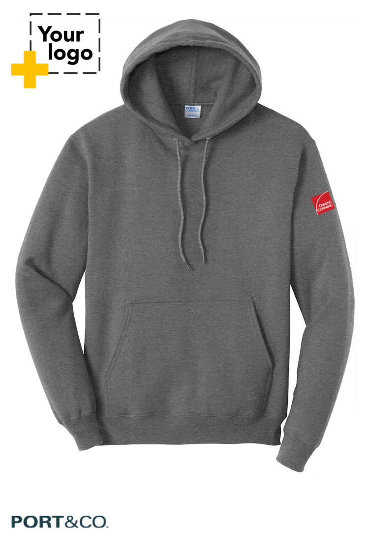 Port & Co™ Core Fleece Pullover Hooded Sweatshirt