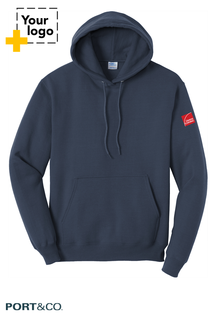 Port & Co™ Core Fleece Pullover Hooded Sweatshirt