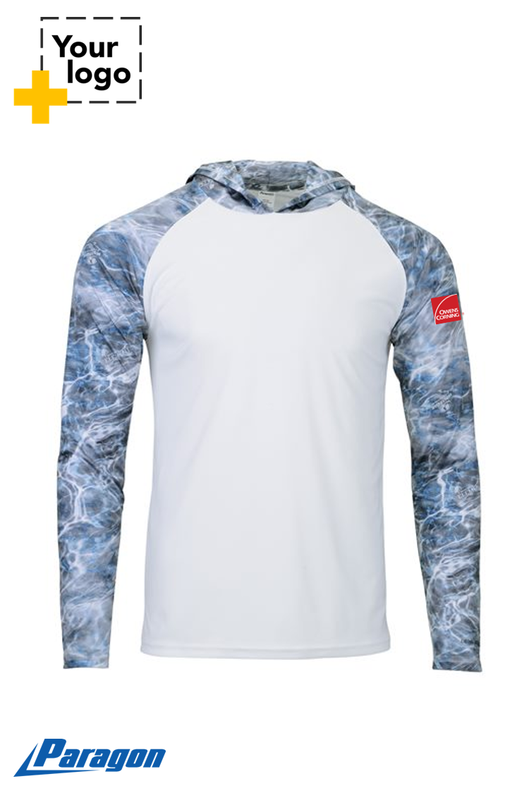 Biloxi Performance Colorblocked Hooded Long Sleeve