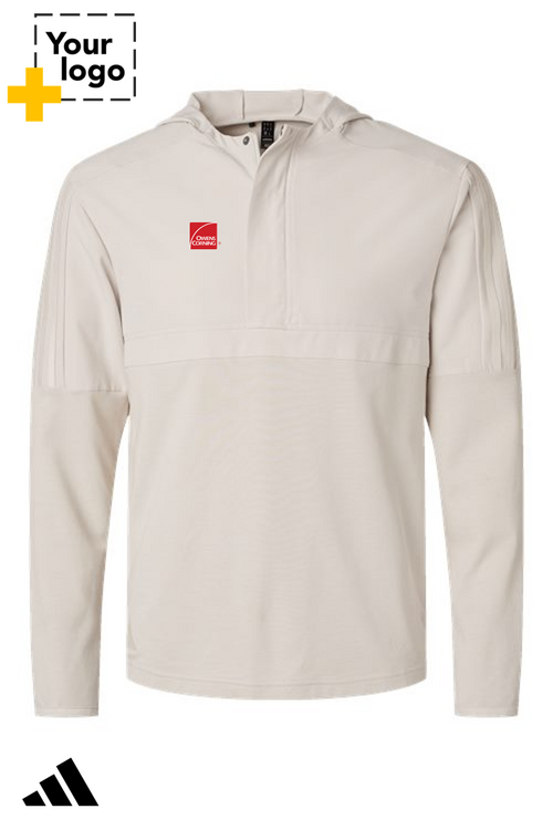 Adidas Men's Half-Zip Hooded Anorak