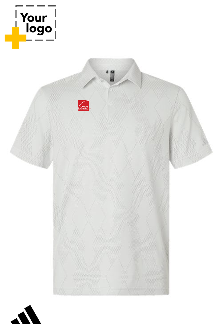Adidas Men's Ultimate365 Textured Polo