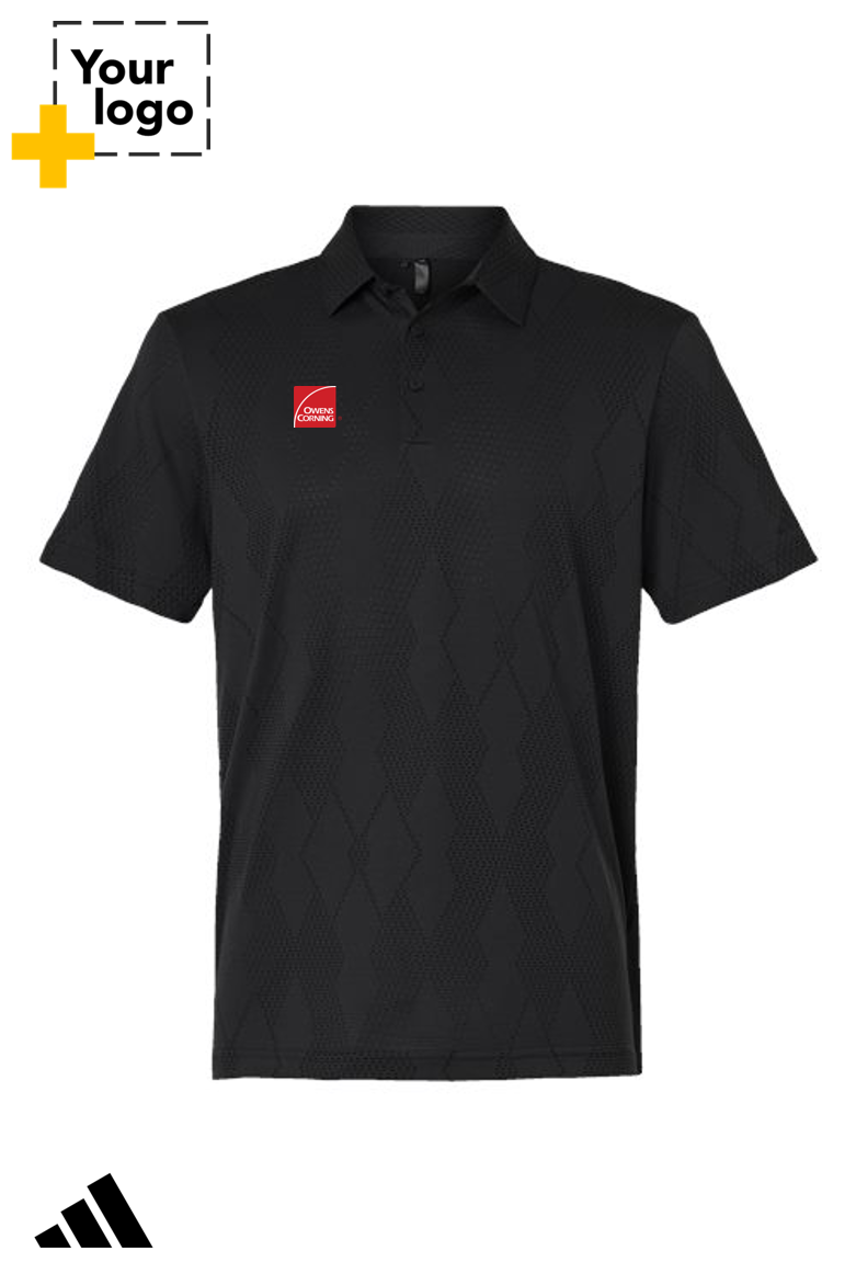 Adidas Men's Ultimate365 Textured Polo