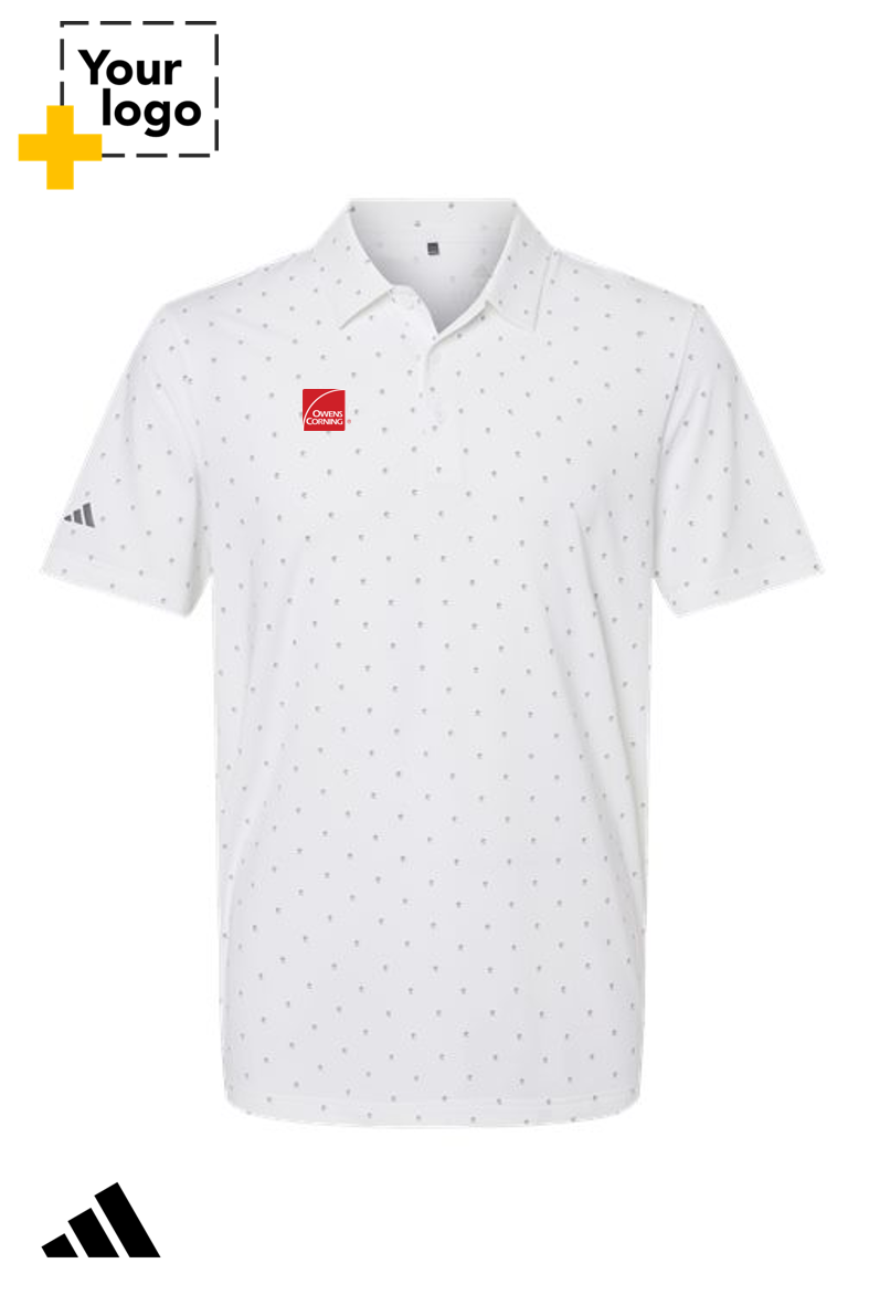 Adidas Men's Ultimate365 Pine Tree Polo