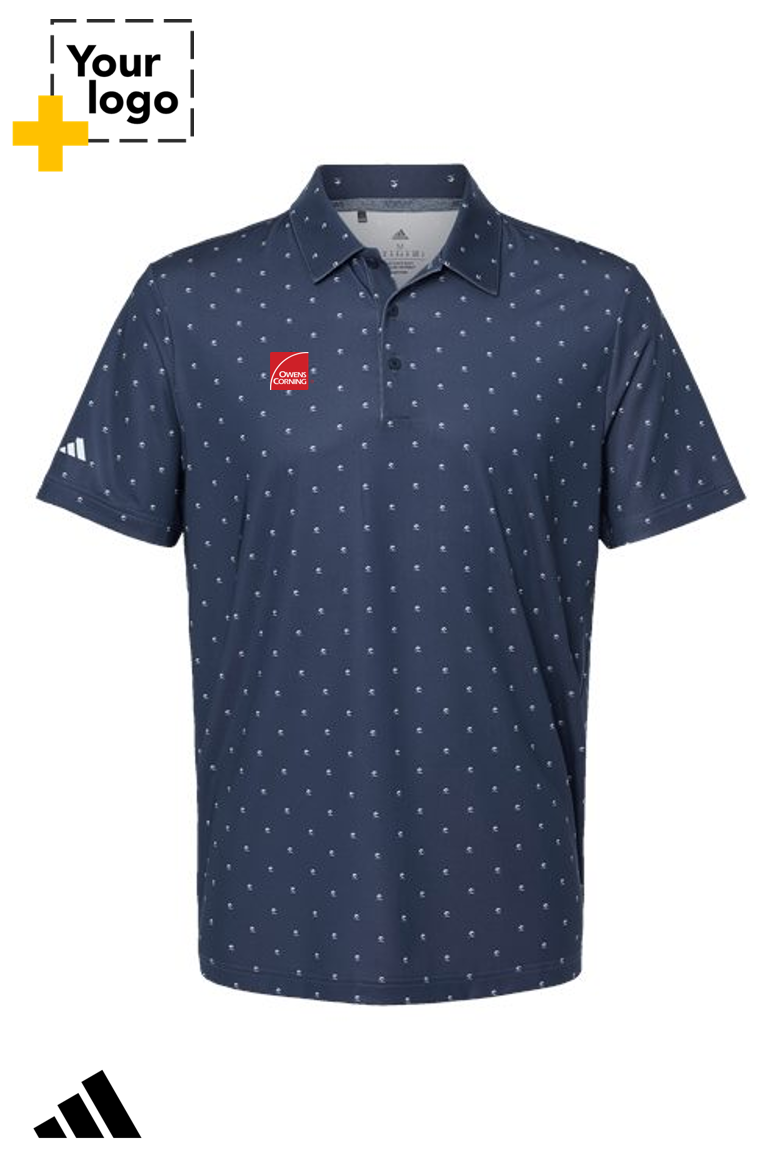 Adidas Men's Ultimate365 Pine Tree Polo