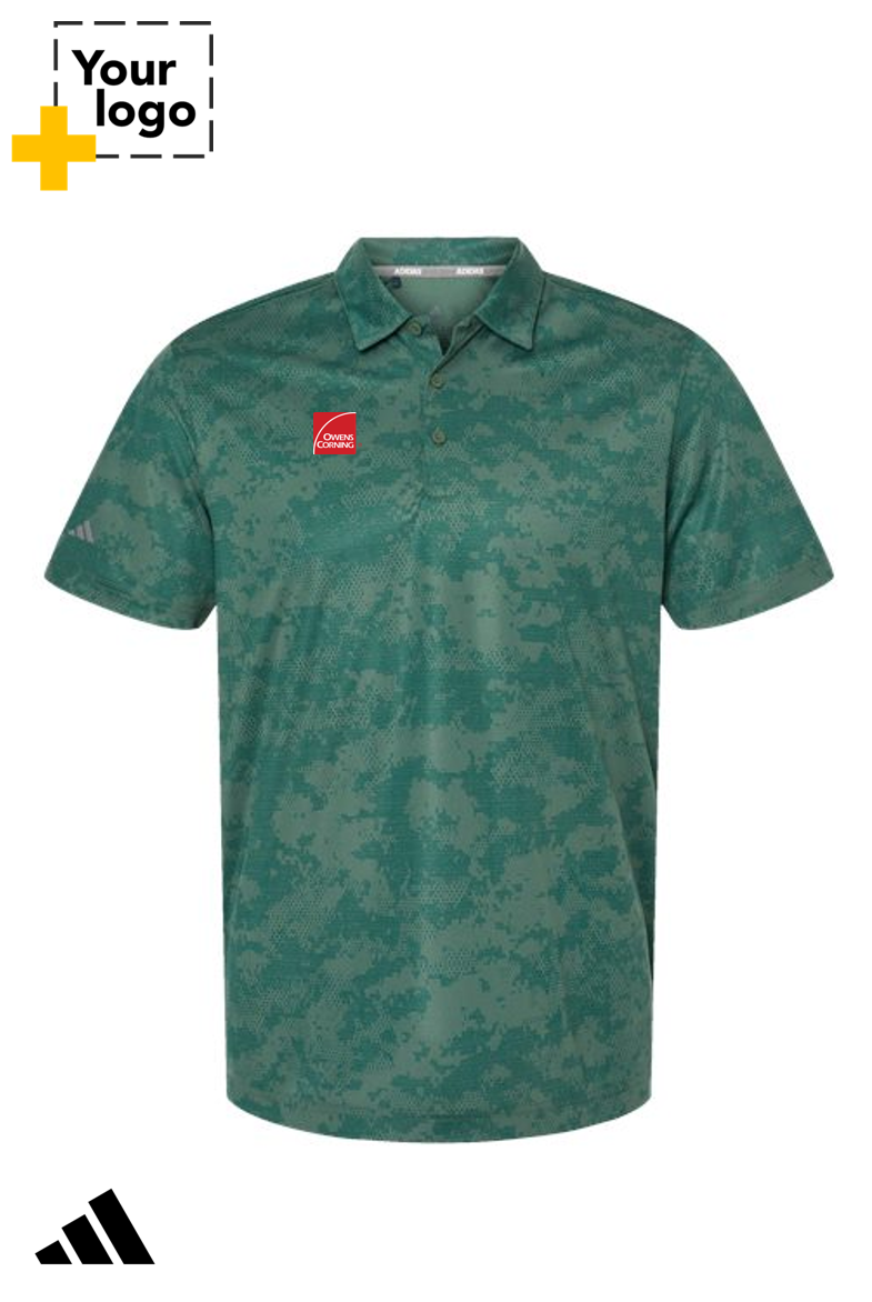 Adidas Men's Camo Polo