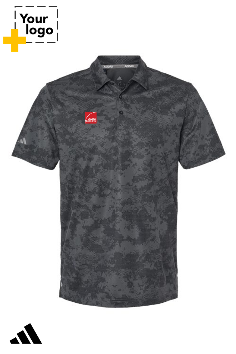 Adidas Men's Camo Polo