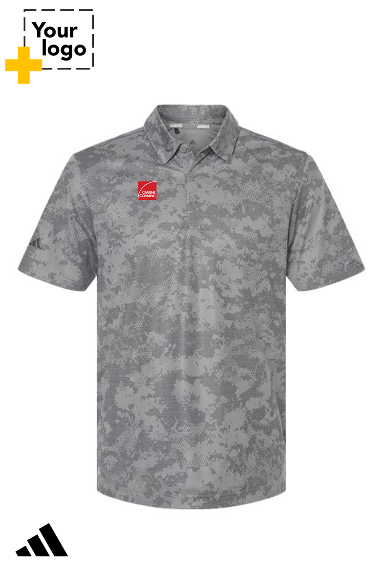 Adidas Men's Camo Polo