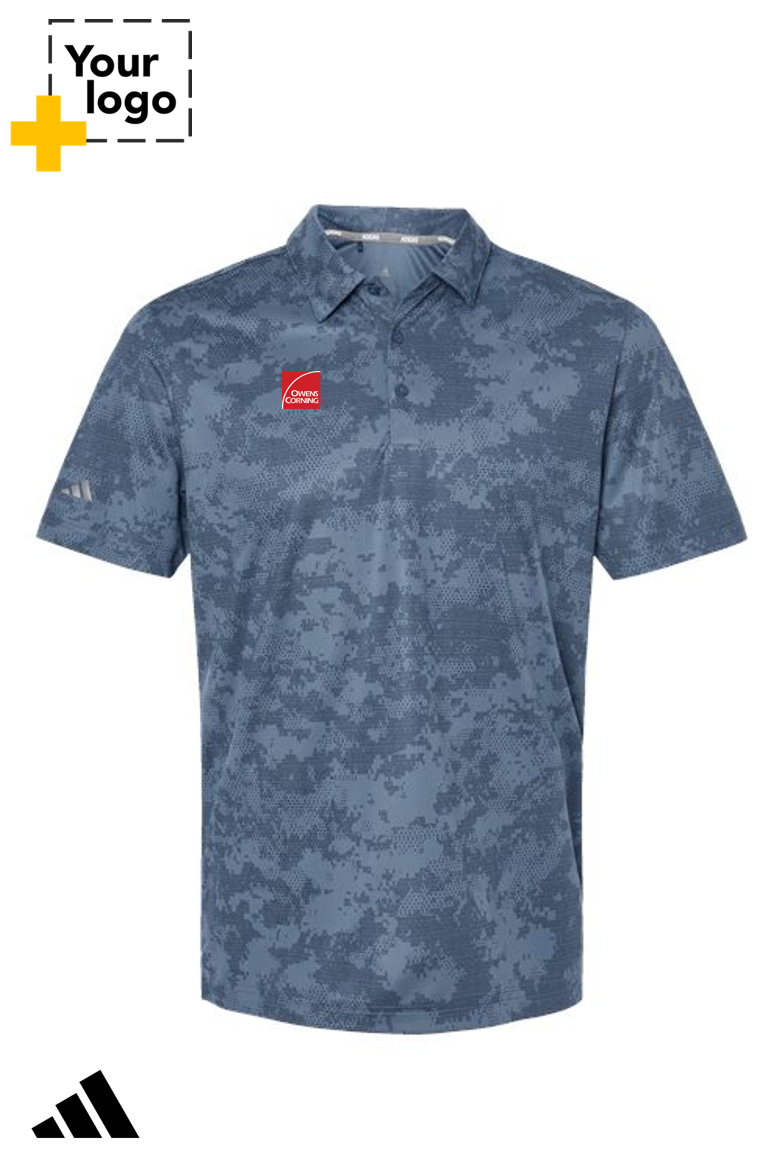 Adidas Men's Camo Polo