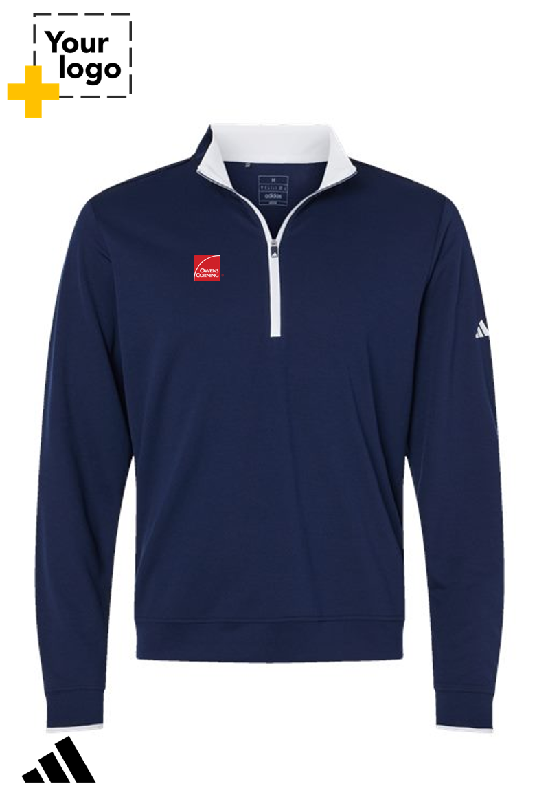 Adidas Men's Performance Lightweight Quarter-Zip Pullover