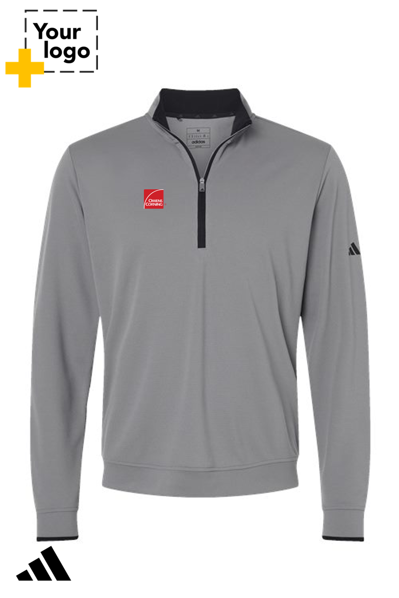 Adidas Men's Performance Lightweight Quarter-Zip Pullover