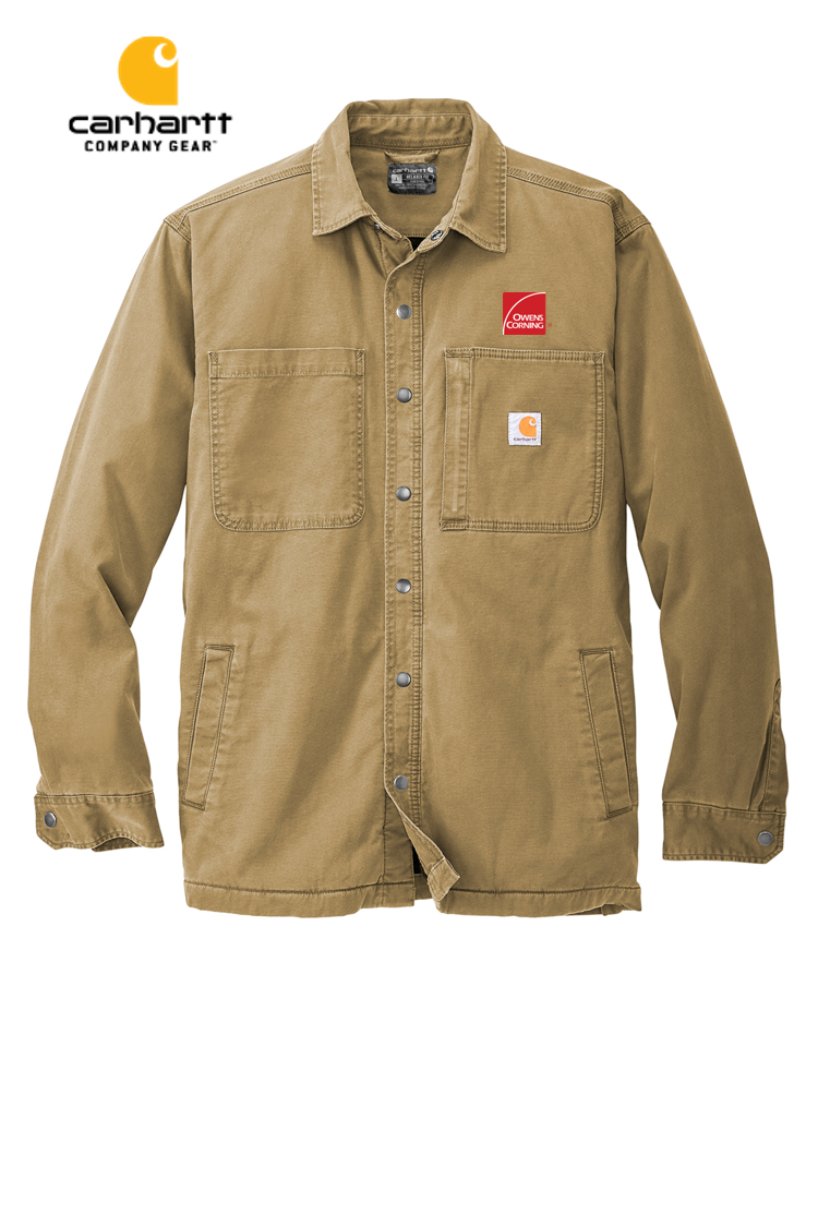 Carhartt® Rugged Flex® Fleece-Lined Shirt Jac