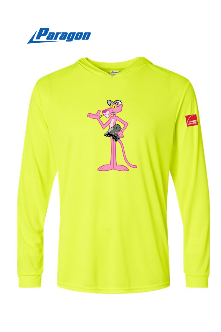 Bahama Performance Hooded Long Sleeve T-Shirt - OC Panther Nail Gun