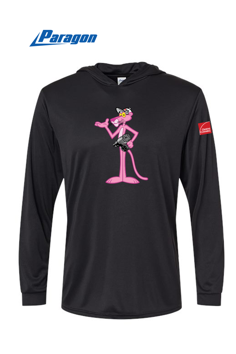 Bahama Performance Hooded Long Sleeve T-Shirt - OC Panther Nail Gun